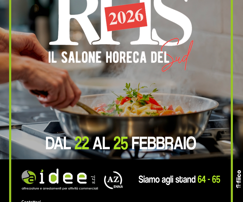 Dal 22 al 25 febbraio, ci trovi al Ristora Hotel Sicilia a Catania